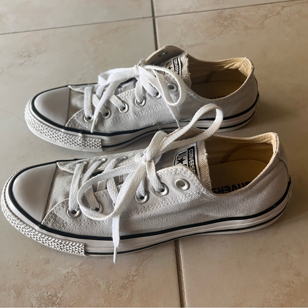 Light Gray Converse